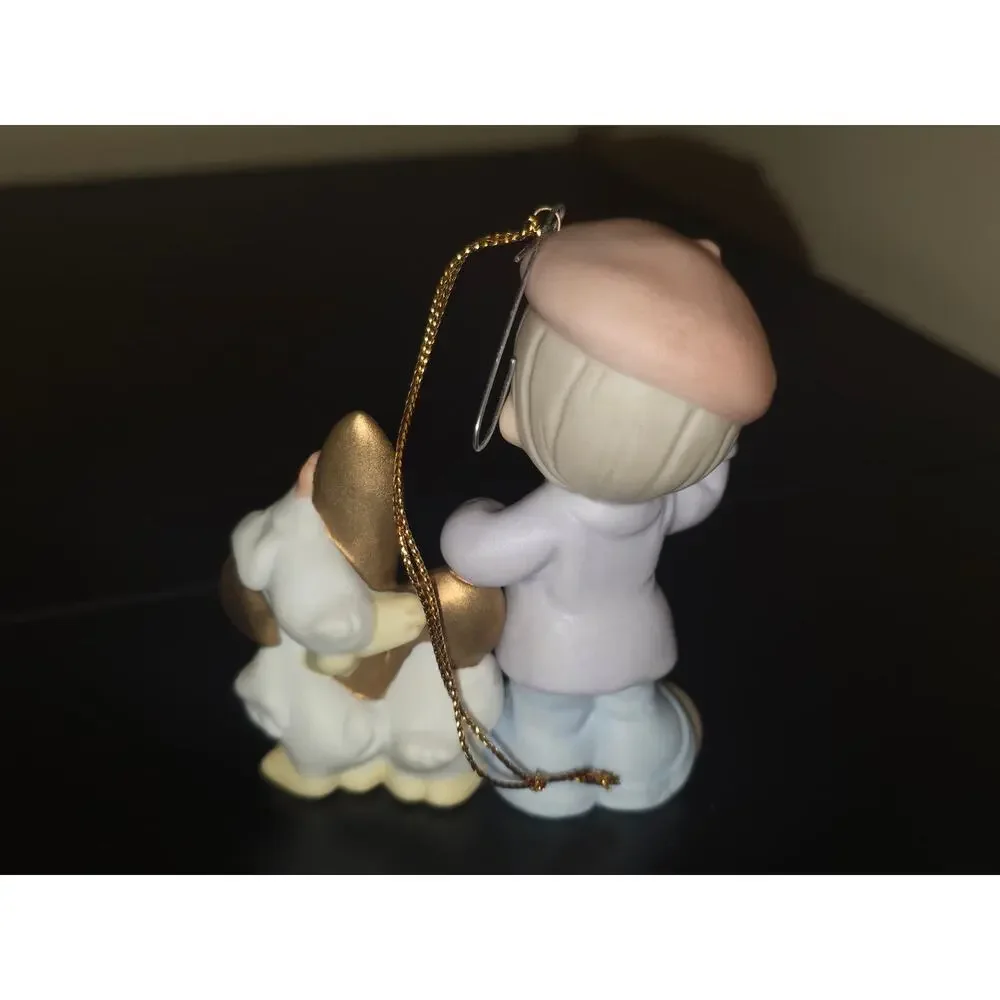 Precious Moments Saying Oui To Our Love Ornament 1998 Enesco 456004
